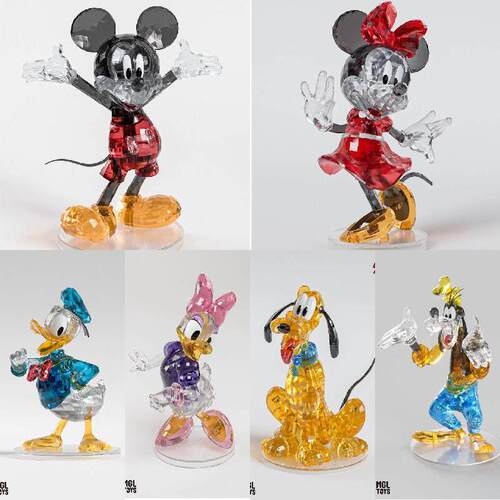 Mickey Magic House Crystal Building Blocks Three-dimensional