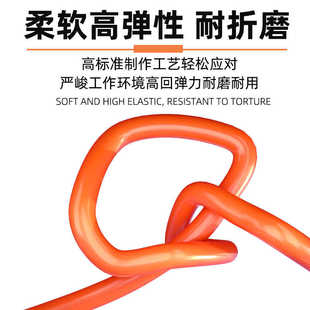 PU弹簧气管软管螺旋空压机气泵高压伸缩管子气动风管带快速接头