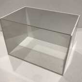 亚克力笼子黑白缸蛋龟发色盒观赏缸小户型支持DIY长方形龟缸