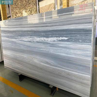 天然大理石板材蓝金沙白色奢石石材加工飘窗台面桌过门槛别墅