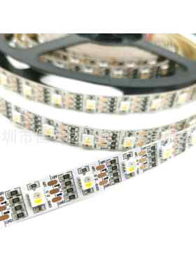 SK6812RGBW内置IC灯条DC12V单点单控5050RGBW幻彩灯带54LED/M