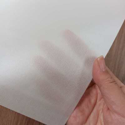 造花面料 【真丝素绉缎】高级烫花布料绢花手工花材料/已上浆