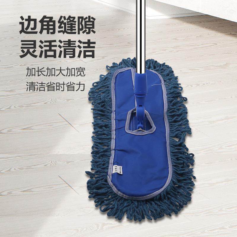 新款直销拖把干湿家用平板懒人一拖即净拖地神器拖布两用尘推便携