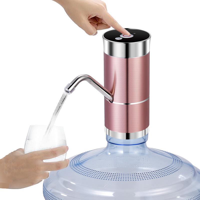 桶装泵妹饮水机水器伙抽水泵防尘充电双矿泉水器吸家用小型电动压