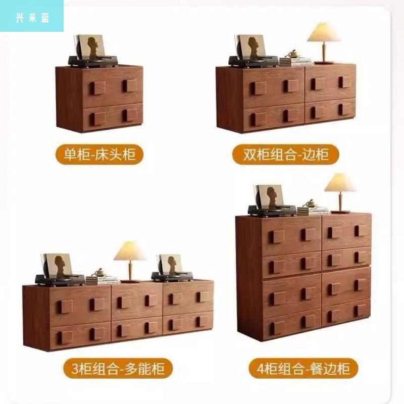 茶几头柜卡视柜直销家具门柜电柜子落地实BA31BA35木边柜客厅床家
