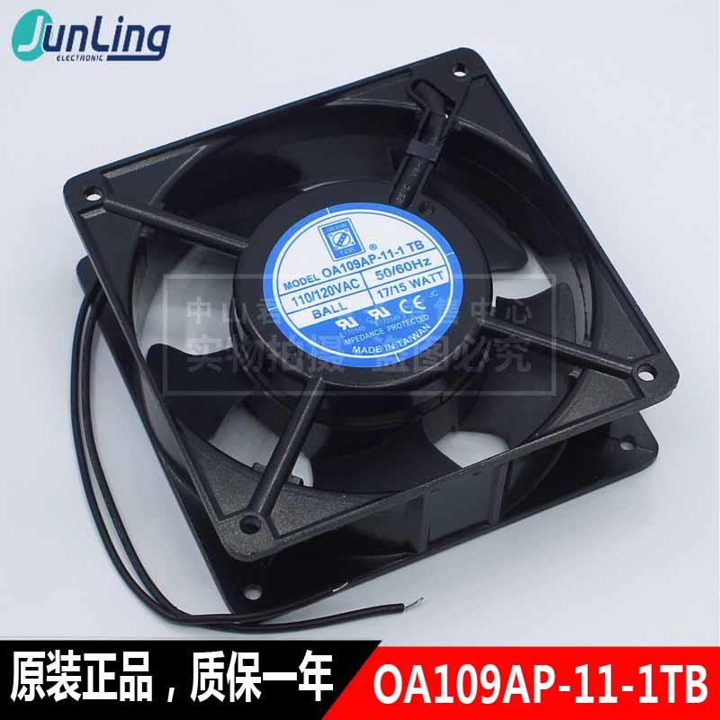ORION欧利安风扇 OA109AP-11-1TB 120V 17/15W 12CM交流铝框风机