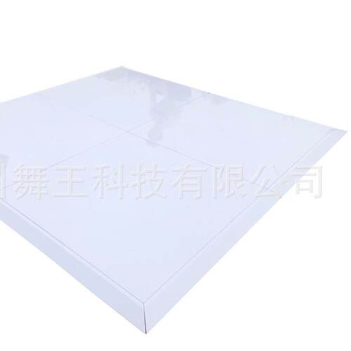 无锡走秀高亮白色婚礼舞台婚庆舞池板SeamlessWhiteDanceFloor