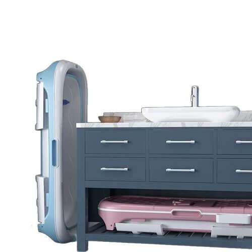 泡澡桶大人可折叠浴缸成人洗澡盆全身汗蒸加厚大号可坐躺家用