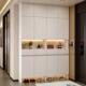 实木鞋 柜家用门口入户玄关柜定制靠墙进门大容量一体门厅储物柜子