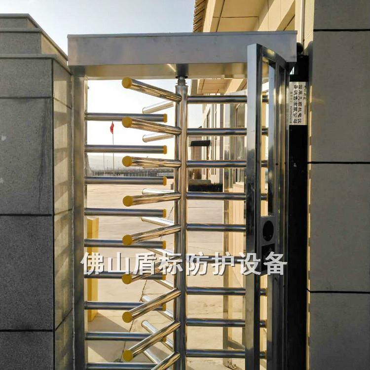 厂直销全高闸字十式转闸家门车站工厂FCJ勤单双向考旋转门刷卡道