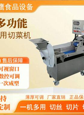 850/801型双头切菜机多功能商用切菜器切段全自动切丁切片土豆丝