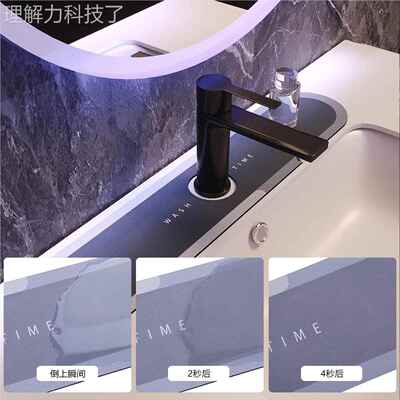 厨房水龙头吸水垫浴室擦洗手台面沥水垫硅干BSL921-2藻速泥可免洗