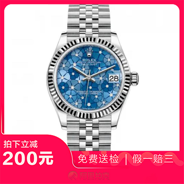 捡漏未使用99新劳力士日志系列自动机械女表手表M278274-0036