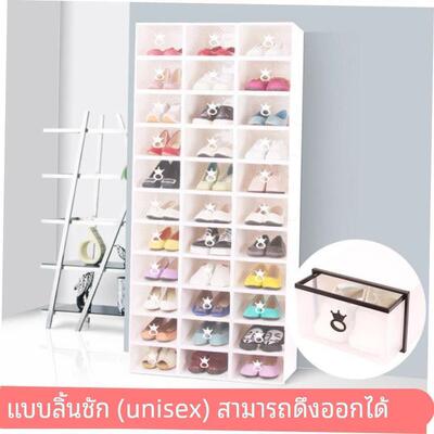 Transparent plastic shoe box dustproof Shoes cabine drawer