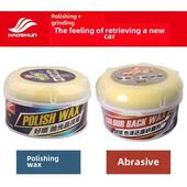 汽车抛光蜡磨料新车蜡刮擦蜡去污蜡汽车蜡防水黑色和白色汽车蜡砂
