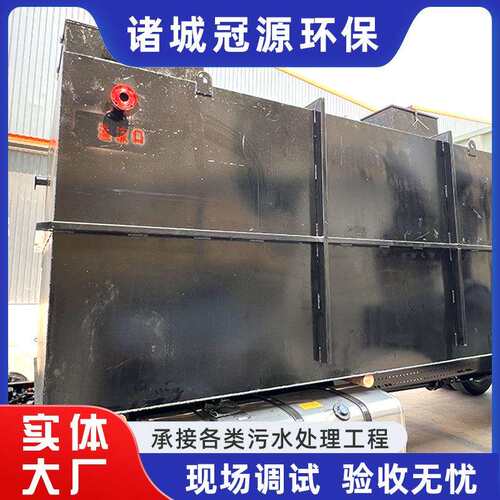 农村生活一体化污水处理设备全自动养殖养猪场污水处理装置