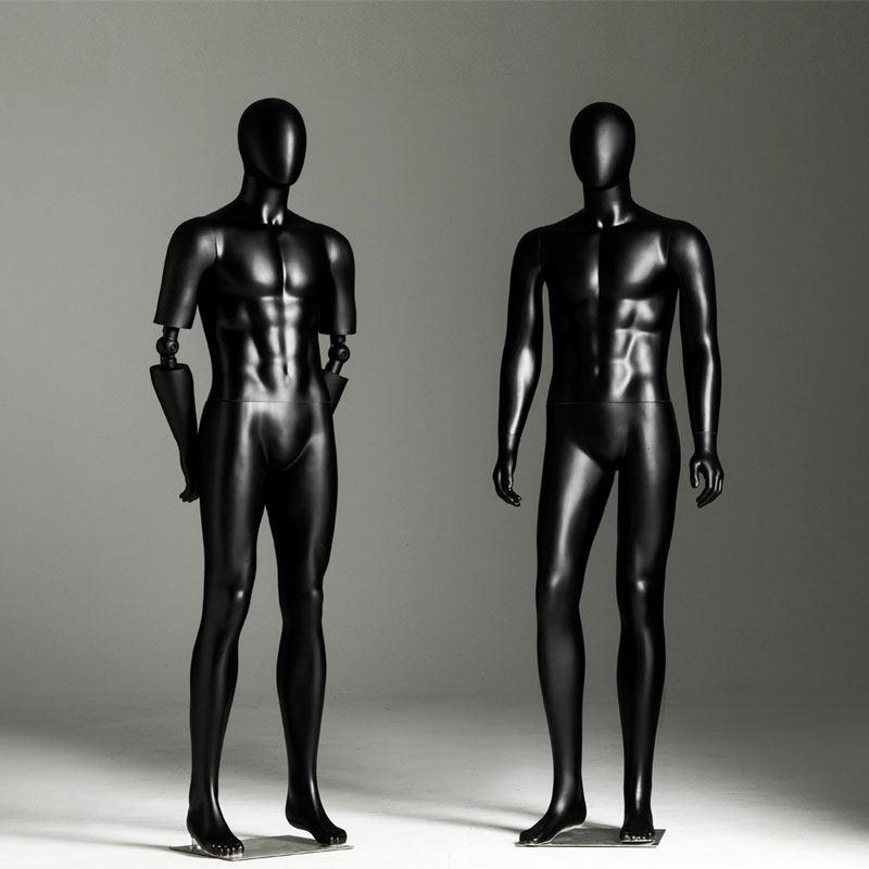 男性全身模型道具人体展示休闲男士假人服装商店橱窗展示人体模型