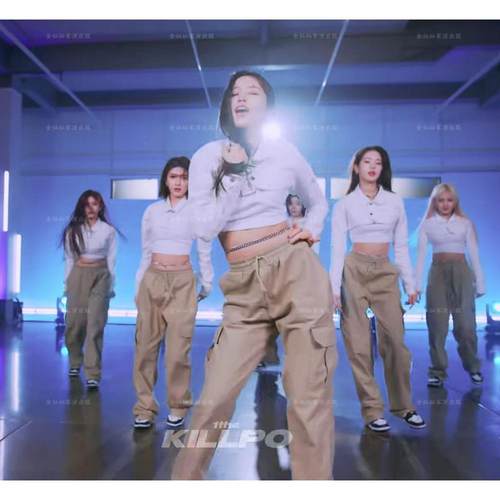 高档IVE韩国女团同款歌儿舞成人爵士后韩舞JAZZ表演街少出服打服