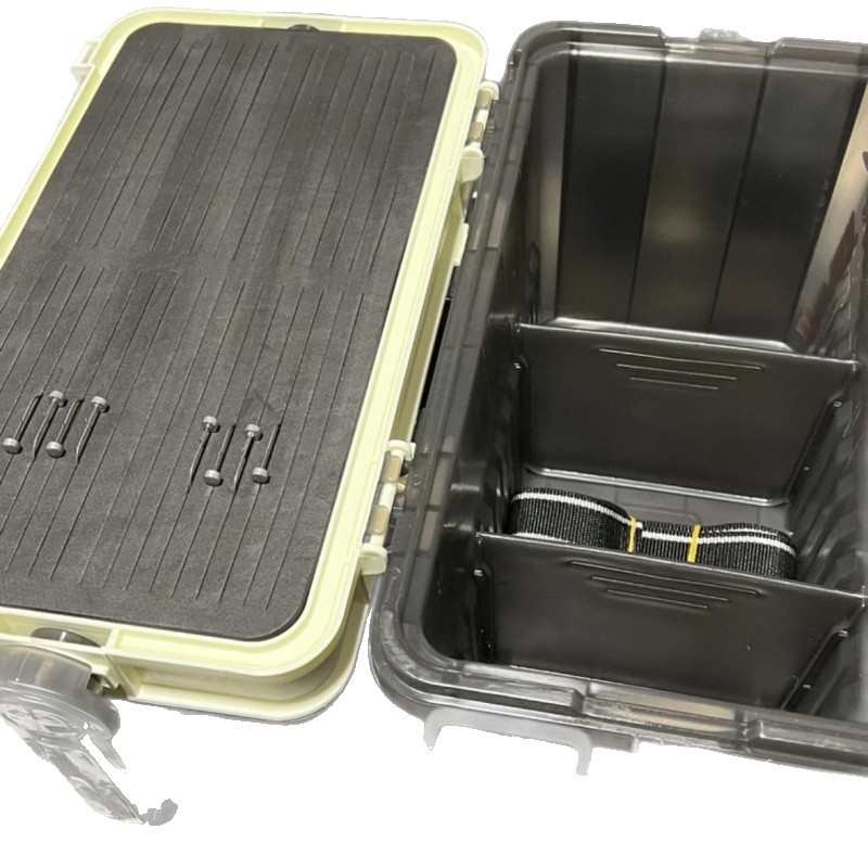 Z1A新款自锁路亚钓箱多功能鱼箱鱼饵收纳箱钓箱大容量海钓加厚可