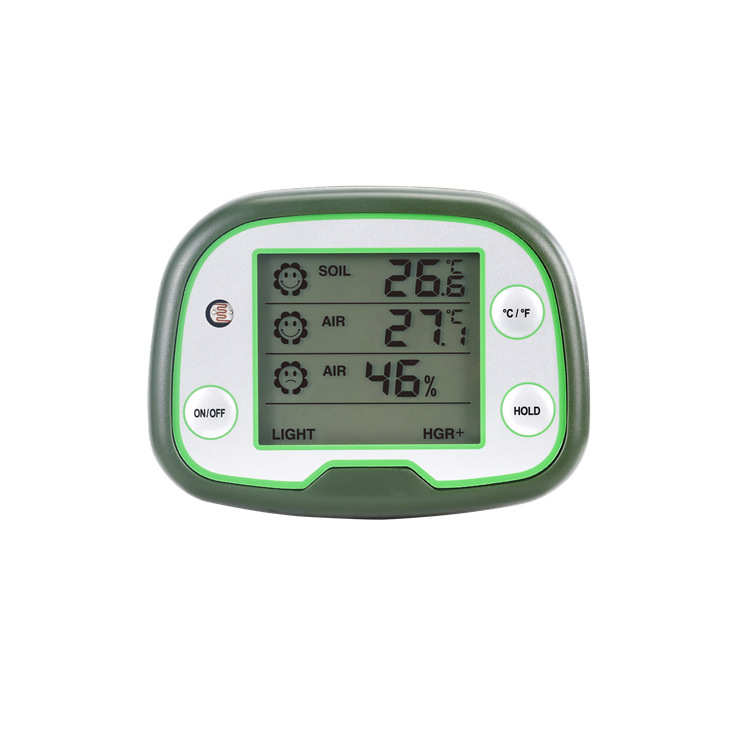 仪器土壤花盆栽三合一 计湿度计试照度计湿度新款园艺探测高精度