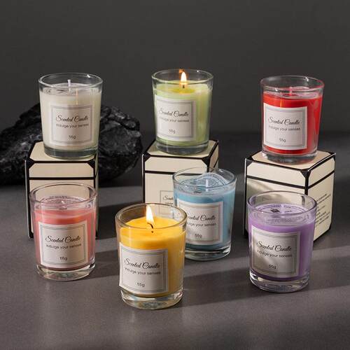 fashion Scented decorative small candles smokeless romantic