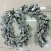 饰派对用品挂件merry 圣诞藤条爆款 圣诞节装 christmas26聖誕禮物