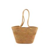 新款 休闲女包 厂家直销工艺纸绳包单肩托特包草编包编织包时尚