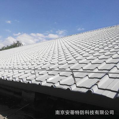 危化库办公楼圆钢避雷带施工镀锌圆钢材质防侧击雷防雷接地