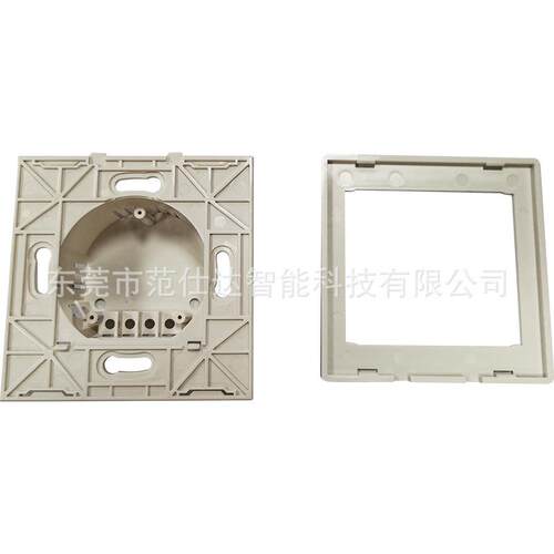 塑电源开关控制面板模具纹HNC螺牙机器厂人模具塑胶注模具螺家