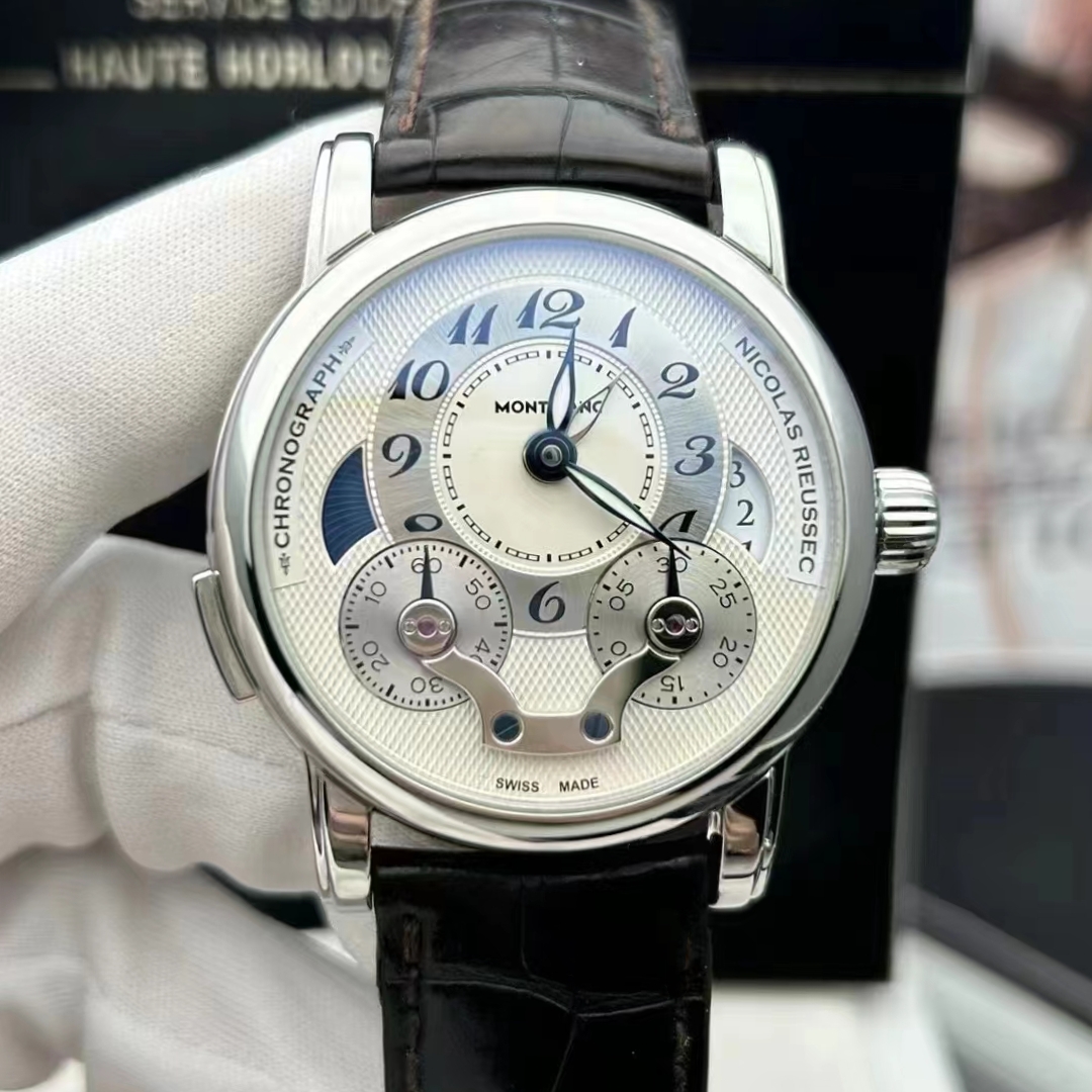 公价6.85万】98新万宝龙尼古拉斯凯世U0106487自动机械男士手表
