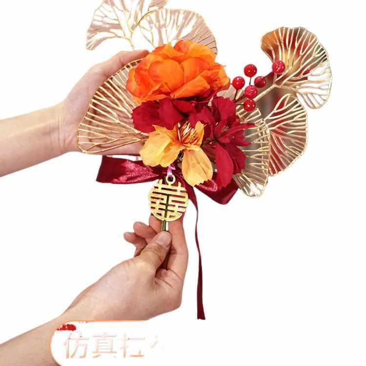 新房婚房布置套装婚庆用品大全结婚楼梯扶手装饰女方婚礼创意拉花