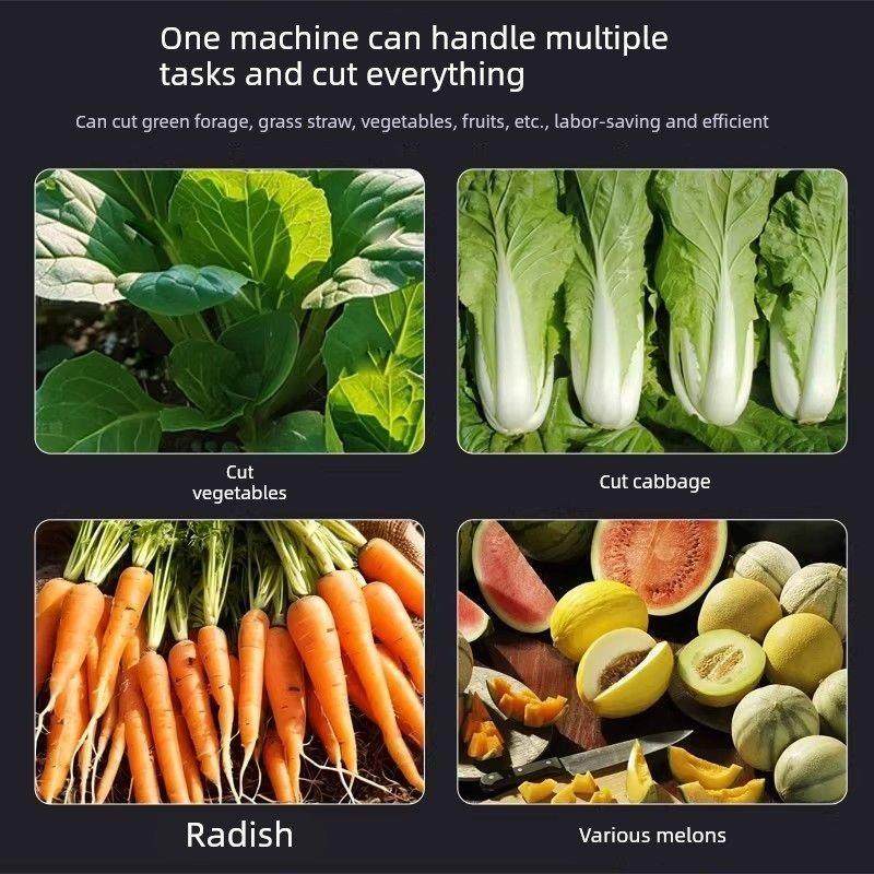 养殖专用6刀刃碎菜机喂鸡饲料不锈钢桶切菜绞菜机瓜果蔬菜粉碎机,五金/工具,碎草机,淘宝优惠券,粉丝福利购,淘宝优惠卷