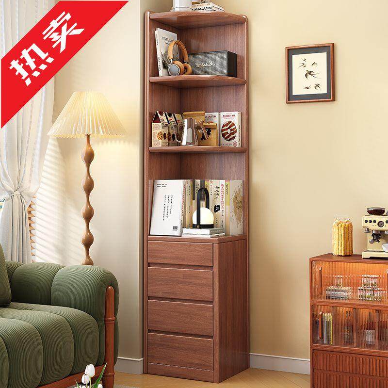 转角柜实木置物架靠墙边拐角柜客厅收纳柜小户型卧室床边书柜边柜,玩具/童车/益智/积木/模型,毛绒/玩偶/公仔/布艺类玩具,淘宝优惠券,粉丝福利购,淘宝优惠卷