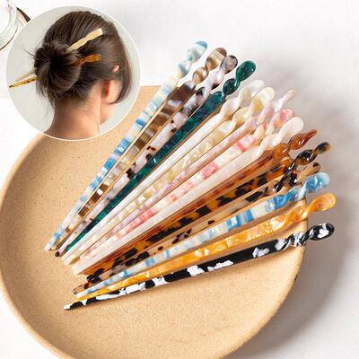 Chinese Style Hair Sticks Vintage Acetate Resin Chopstick Wo