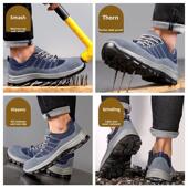 透气 劳动保护鞋 超轻 除臭 钢头 采购产品男士 老宝钢板 夏季