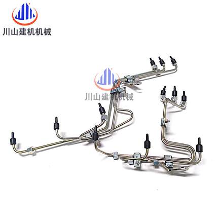 斗山大/宇DH31060-5300-7高压油管DWIP14发动机柴油泵油管挖机配