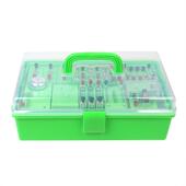 初套中物理电学实验路箱初中电实验盒电磁学实器验材全厂家直供