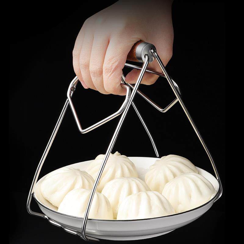 防烫夹不锈钢蒸夹取盘夹碗夹防滑家用夹碗器厨房菜夹子夹盘器神器