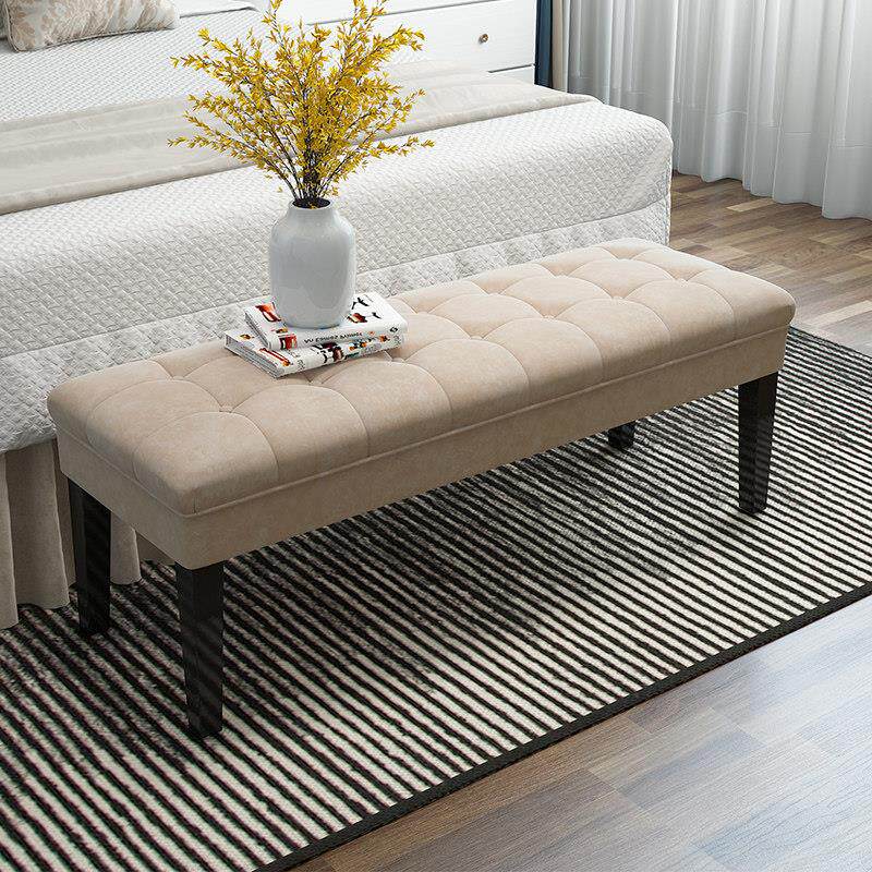 换鞋凳欧式床榻布艺门口穿鞋凳沙发凳长条凳放衣服主卧床尾凳卧室