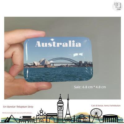 Australian澳大利亚冰箱贴堪培拉悉尼布里斯班珀斯墨尔本冰箱贴