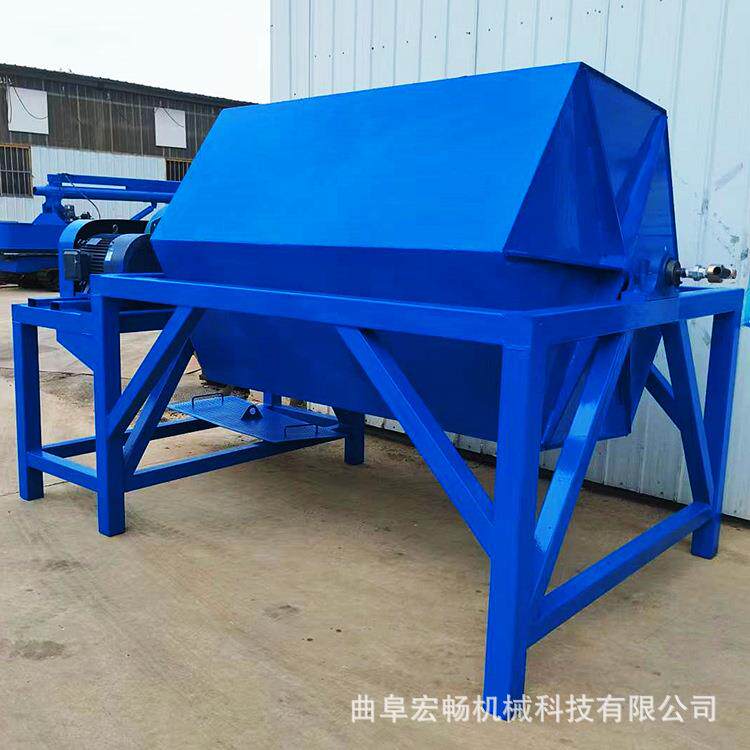六角滚筒火烧铁除锈抛光机厂家石头磨棱角研磨机积木去毛刺抛