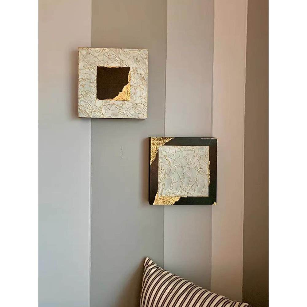 现代极简风格轻奢高端客厅装饰画法式覆古小众艺术组合酒店壁挂画,家居饰品,现代装饰画,淘宝优惠券,粉丝福利购,淘宝优惠卷