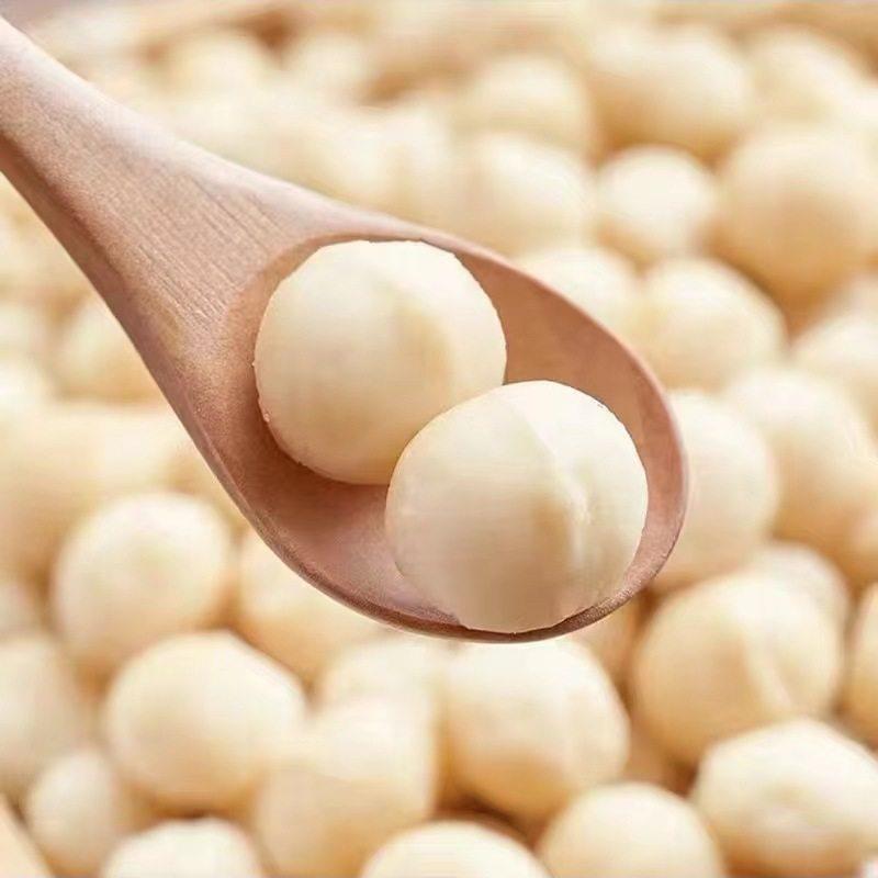 夏威夷果仁500g原味生熟无壳奶油味坚果干 干果散装零食可可脆烘
