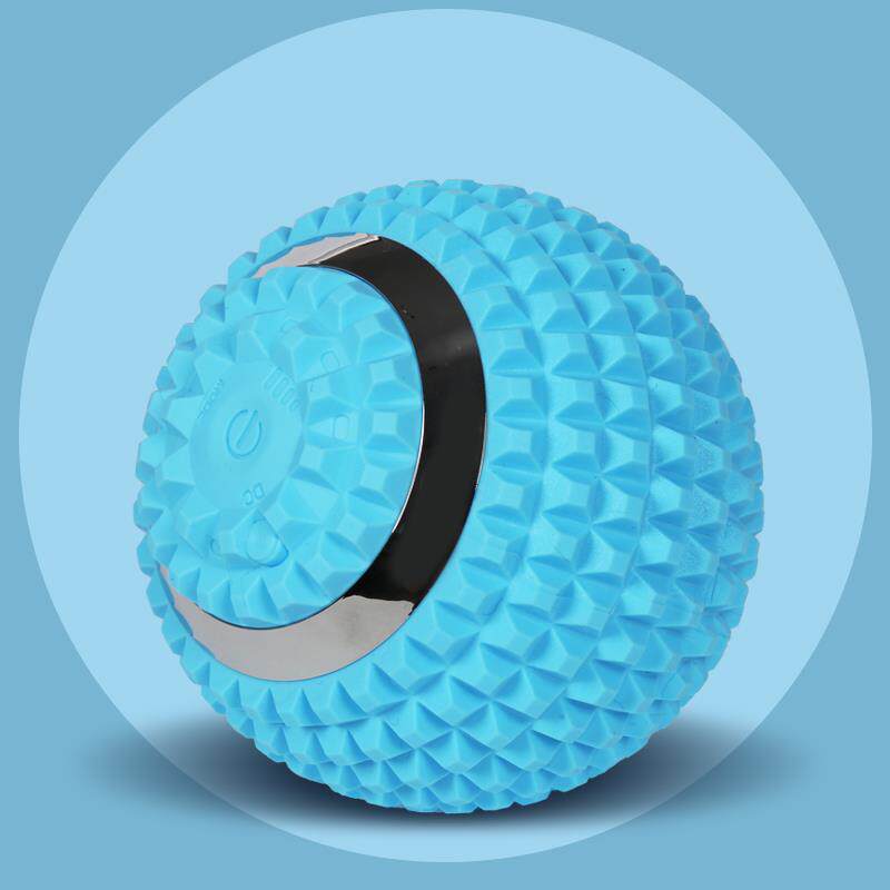 高档电动按摩肌肉放松伽振动膜球瑜子午线筋球颈部腰背部足底球筋