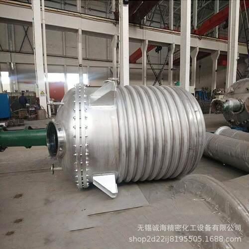 江苏供应2000L优质导热油加热反应釜反应锅 盘管反应釜机械密封
