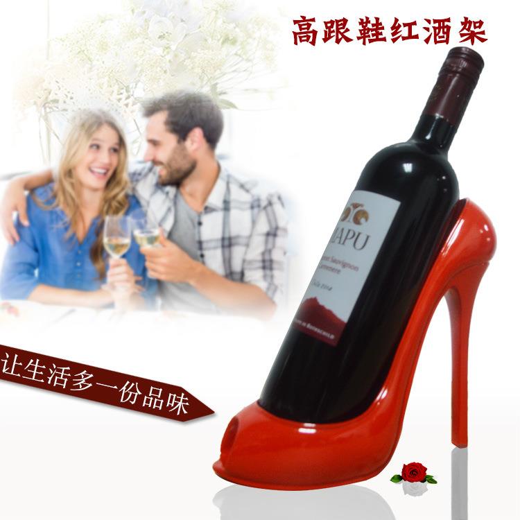 创意高跟鞋红酒架 家居客厅餐桌装饰品摆件 送闺蜜女友 婚庆礼品