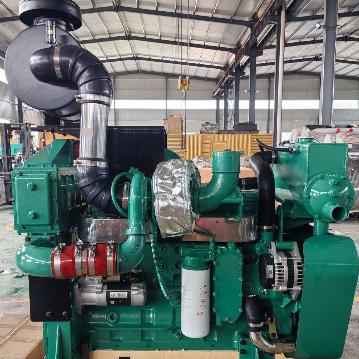 船用柴油发电机组100千瓦发电机三相380V小型船用临时发电机设备