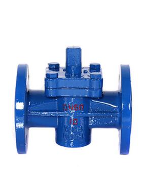 X43F46-16CDN150铸钢衬氟旋塞阀衬氟法兰旋塞阀耐腐蚀