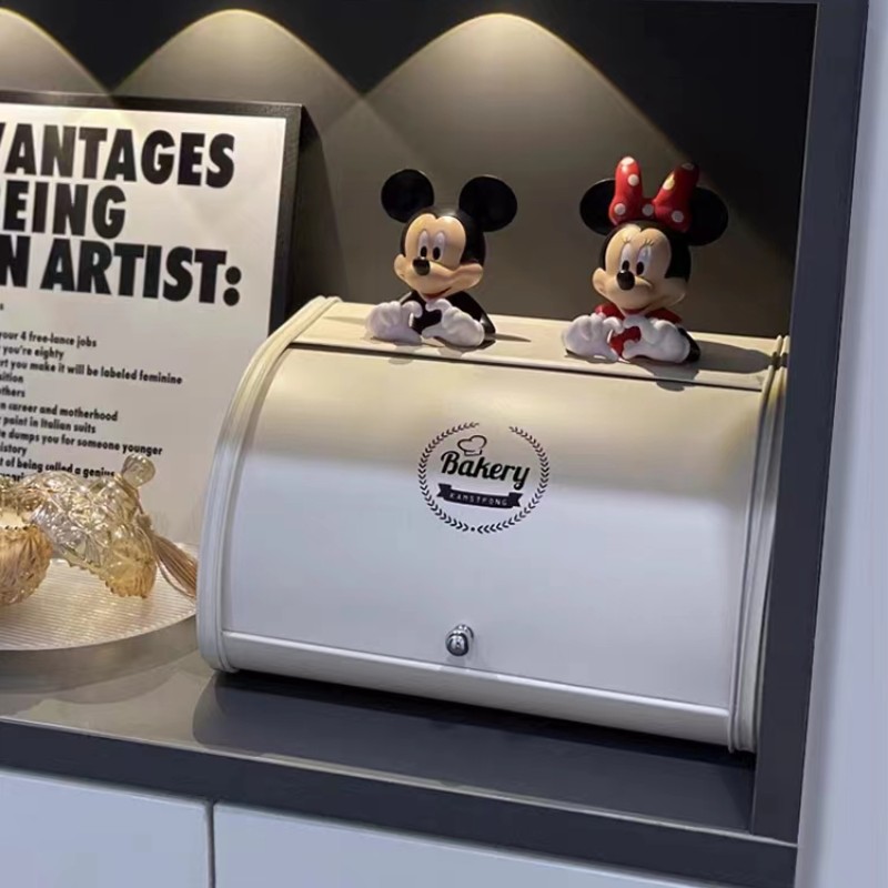 玄关桌面大容量卡通多功能口罩收纳盒防尘髙颜值滑盖式杂物收纳箱