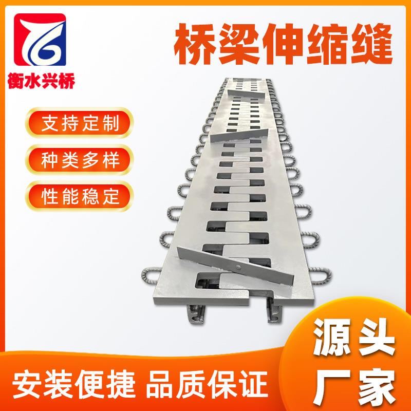 公路桥梁伸缩缝及胶条GQF-C40型建筑伸缩装置毛勒型钢防水防撞